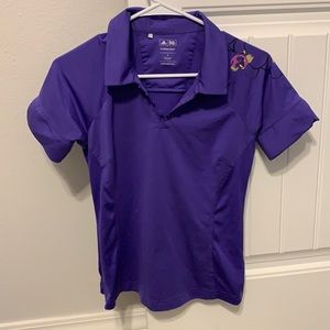 Adidas Purple Golf Top